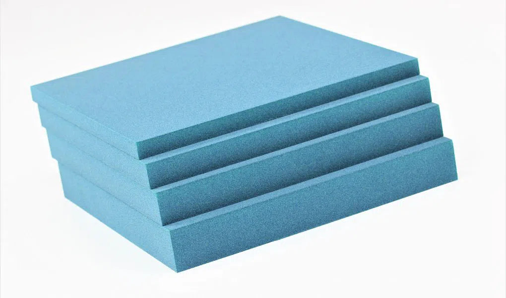 PIXEL M Soft Acoustic Wall Panels blue panels DecorMania UK